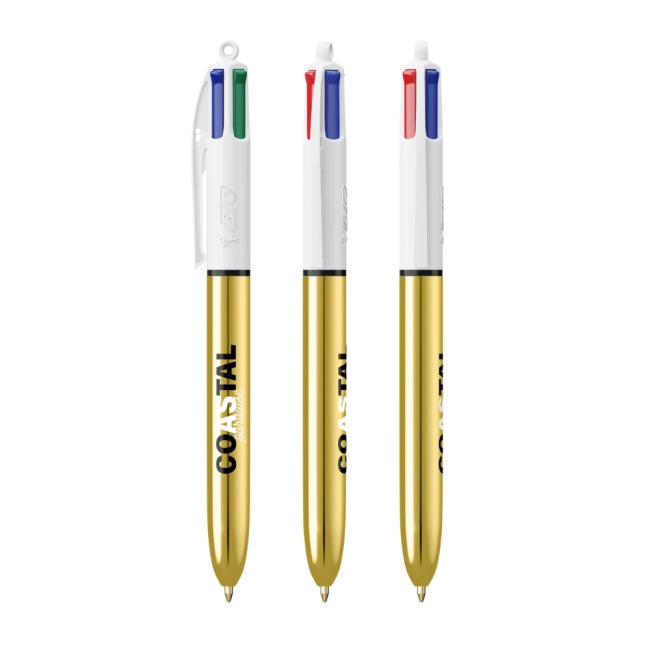 Stylo BIC ® 4 Couleurs Shine 