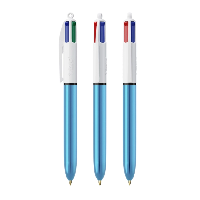 Stylo BIC ® 4 Couleurs Shine 
