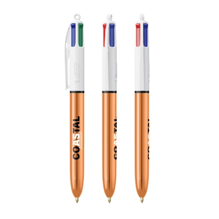 Stylo BIC ® 4 Couleurs Shine 