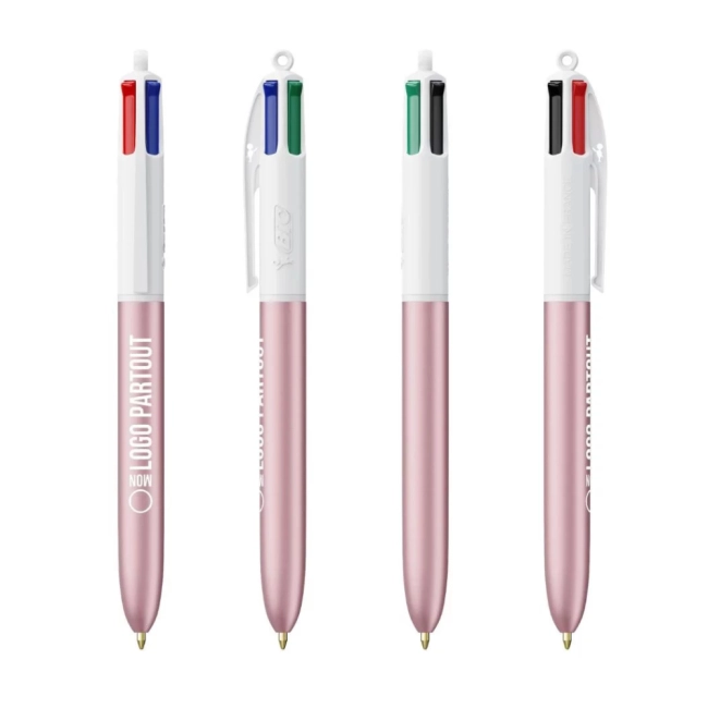 Stylo BIC ® 4 couleurs Glacé 