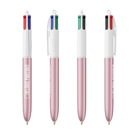 Stylo BIC ® 4 couleurs Glacé 