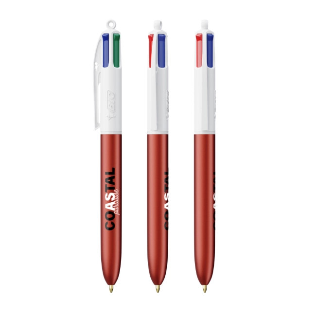 Stylo BIC ® 4 couleurs Glacé 