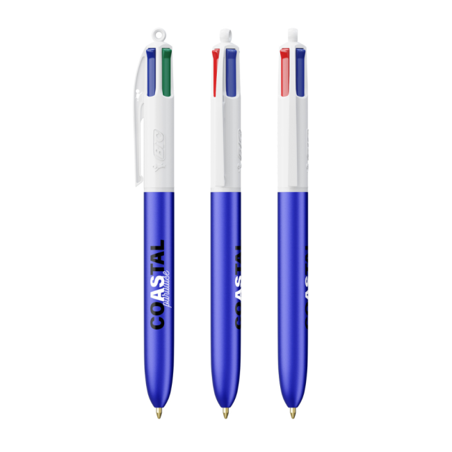 Stylo BIC ® 4 couleurs Glacé 