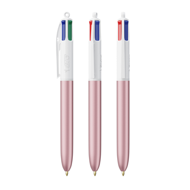 Stylo BIC ® 4 couleurs Glacé 