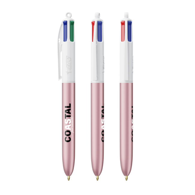 Stylo BIC ® 4 couleurs Glacé 