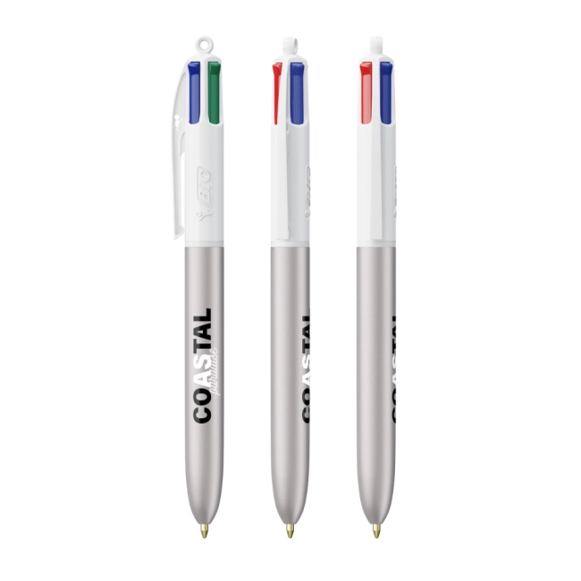 Stylo BIC ® 4 couleurs Glacé 