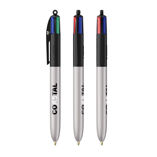 Stylo BIC ® 4 couleurs Glacé 