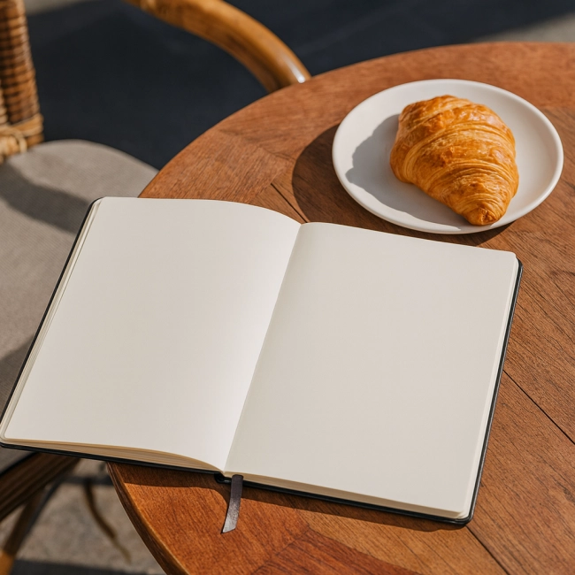 Carnet A5 Publicitaire Soft Touch 