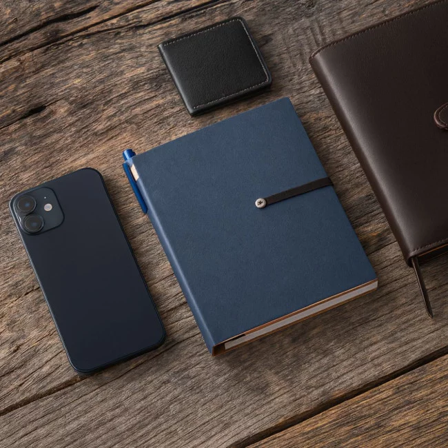 Carnet multifonctions recyclé + Stylo 