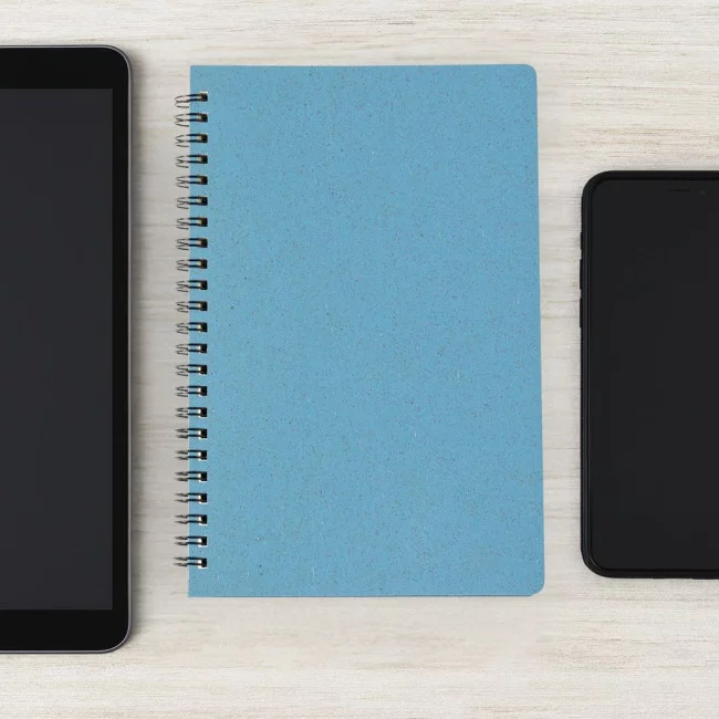 Cahier publicitaire en canne de blé Roshan 