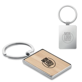 Porte-clés Bambou & métal...
