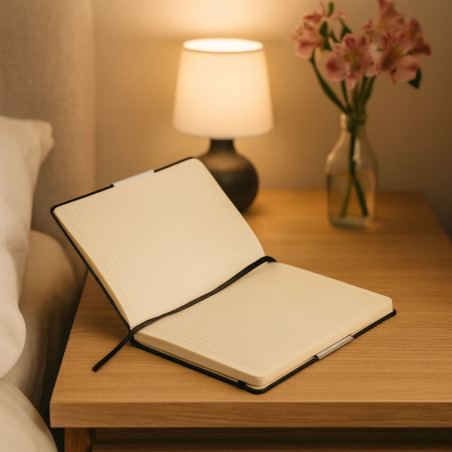 Carnet personnalisé A5 à couverture rigide 