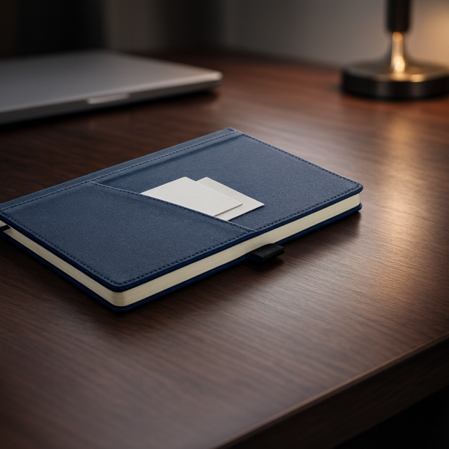 Carnet personnalisé couverture rigide Cinco 
