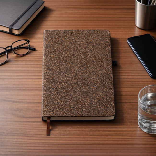Carnet publicitaire en fibre de café Glampex 