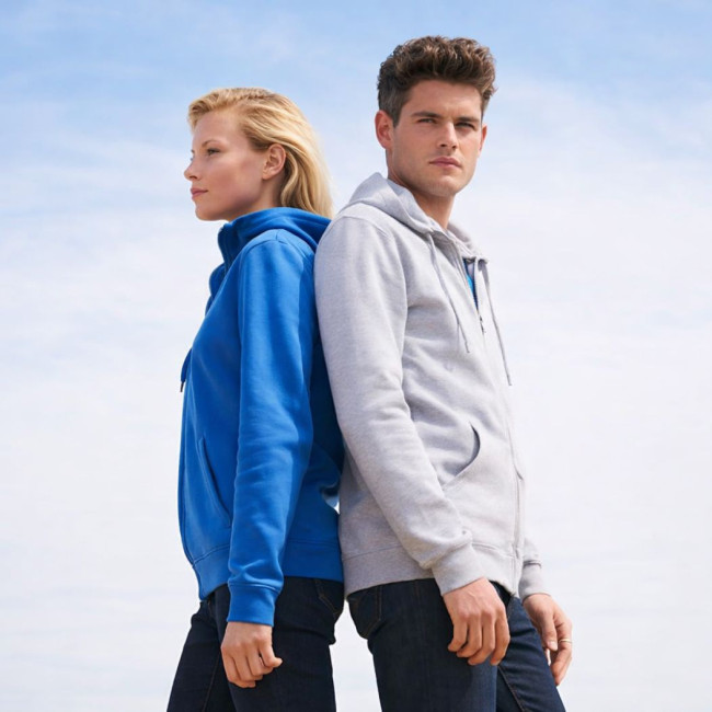 Veste zippée à capuche unisexe Stone 