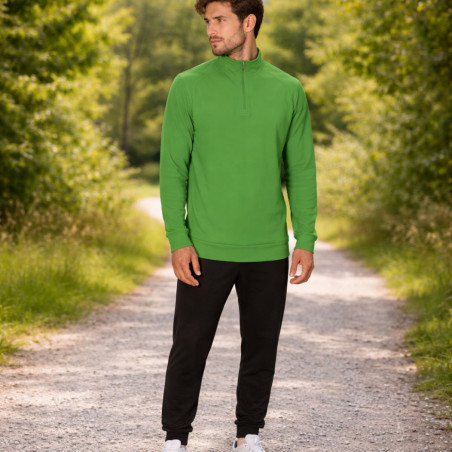 Sweatshirt technique 100% coton Brewer 