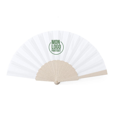 Éventail publicitaire en RPET 