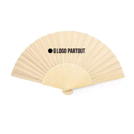 Éventail en bambou et...