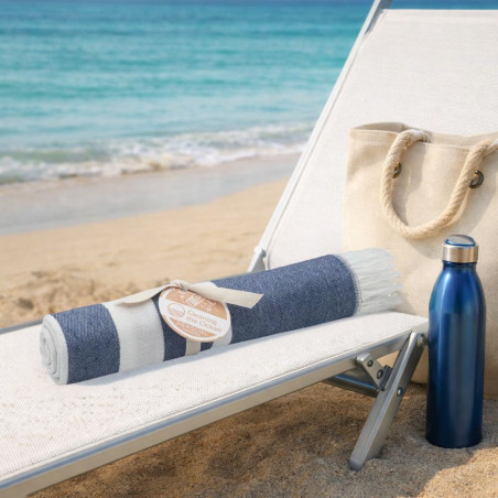 Fouta personnalisable SEAQUAL® Yarn (100x170 cm) 