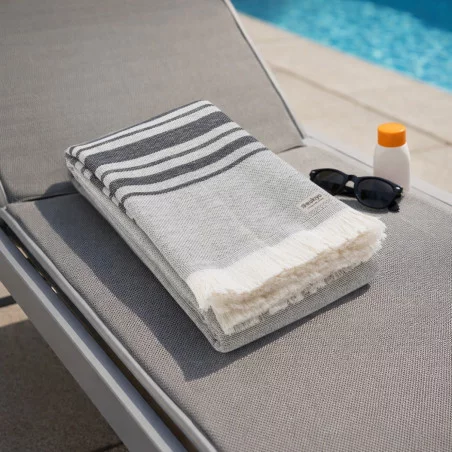 Serviette hammam personnalisée Ukiyo Yumiko 