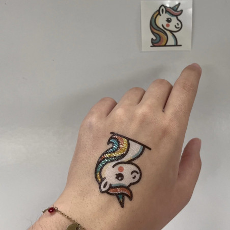 Tatouage Pailleté 100 % Personnalisé 