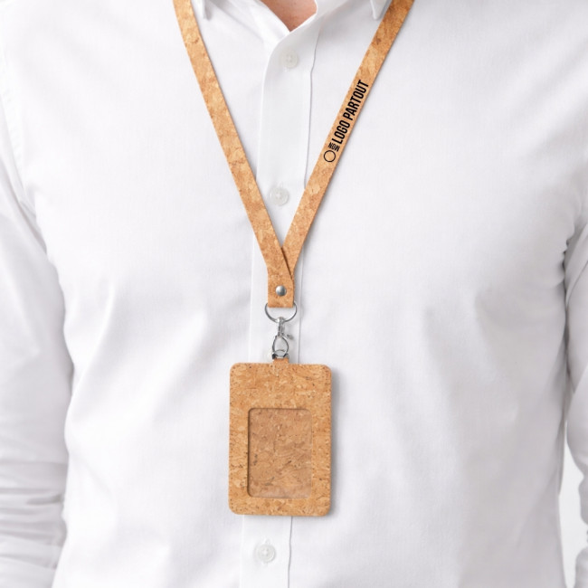 Lanyard Porte-Badge Personnalisé Beryel Personnalisable 