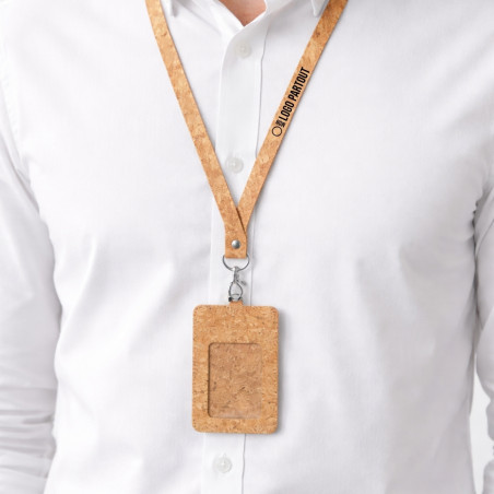 Lanyard Porte-Badge Personnalisé Beryel Personnalisable 