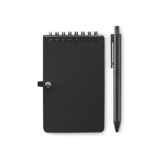 Bloc-notes personnalisé déperlant avec stylo Kit 