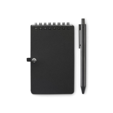Bloc-notes personnalisé déperlant avec stylo Kit 
