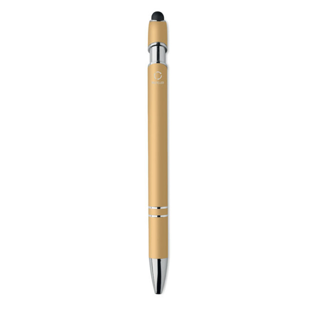 Stylo personnalisable en aluminium recyclé Siparo 