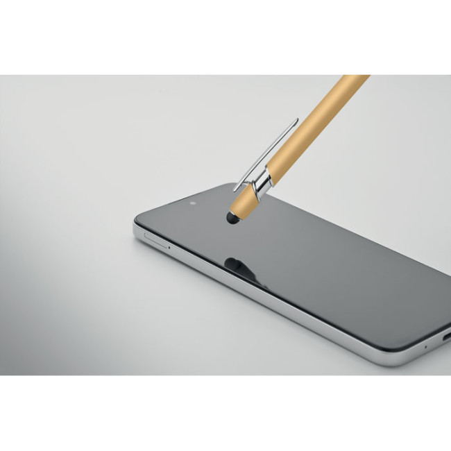 Stylo personnalisable en aluminium recyclé Siparo 