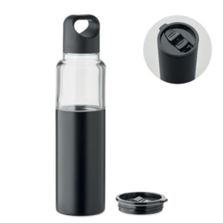 Gourde avec gobelet isotherme intégré Dualuse 610 ml 