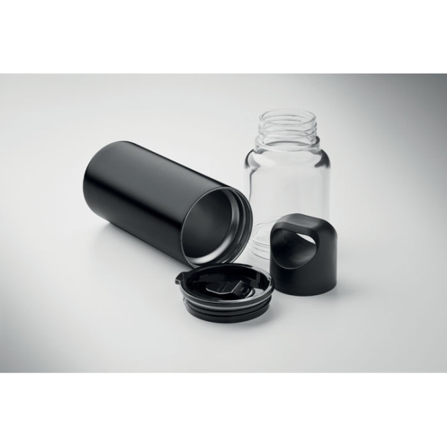 Gourde avec gobelet isotherme intégré Dualuse 610 ml 