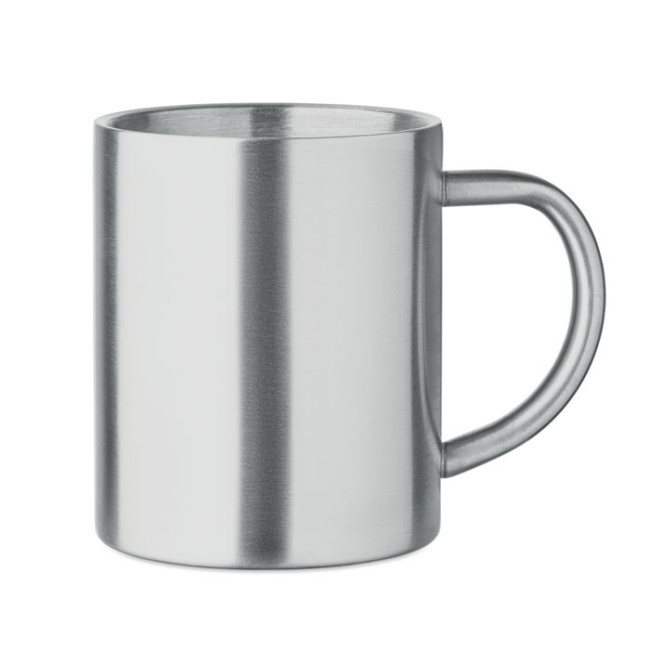 Mug personnalisé en acier recyclé Util 260 ml 