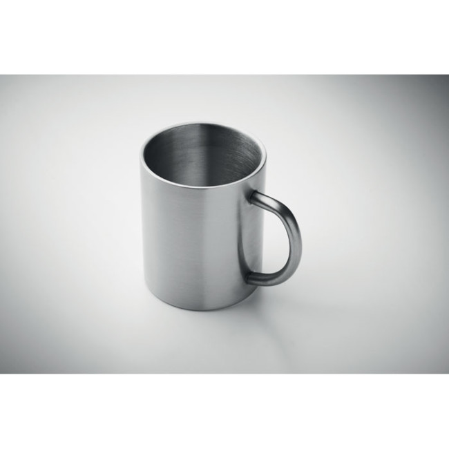 Mug personnalisé en acier recyclé Util 260 ml 