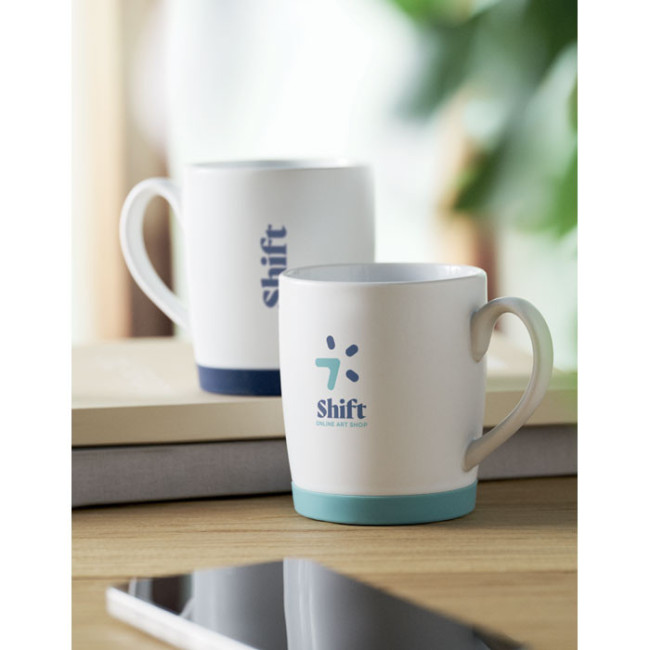 Mug en céramique personnalisé Silbase 300 ml 