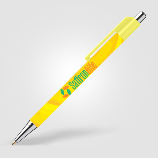 Stylo publicitaire personnalisable Astaire Chrome 