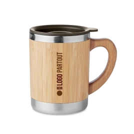 Mug isotherme bambou Mokka...