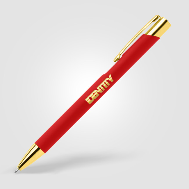 Stylo publicitaire Crosby doré personnalisable 