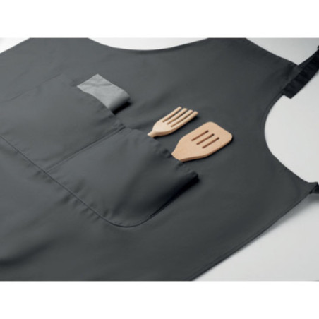 Tablier de cuisine personnalisé en polycoton Gala 