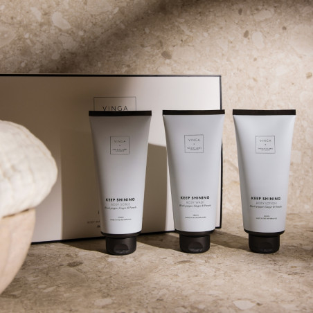 Coffret cadeau de soins corporels VINGA x TGL 