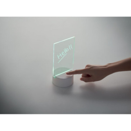 Tableau lumineux à LED et marqueur Ledmemo 