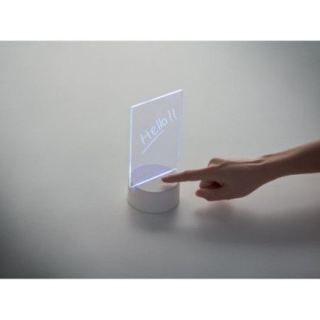 Tableau lumineux à LED et marqueur Ledmemo 