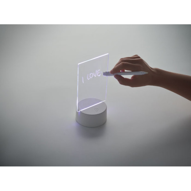 Tableau lumineux à LED et marqueur Ledmemo 