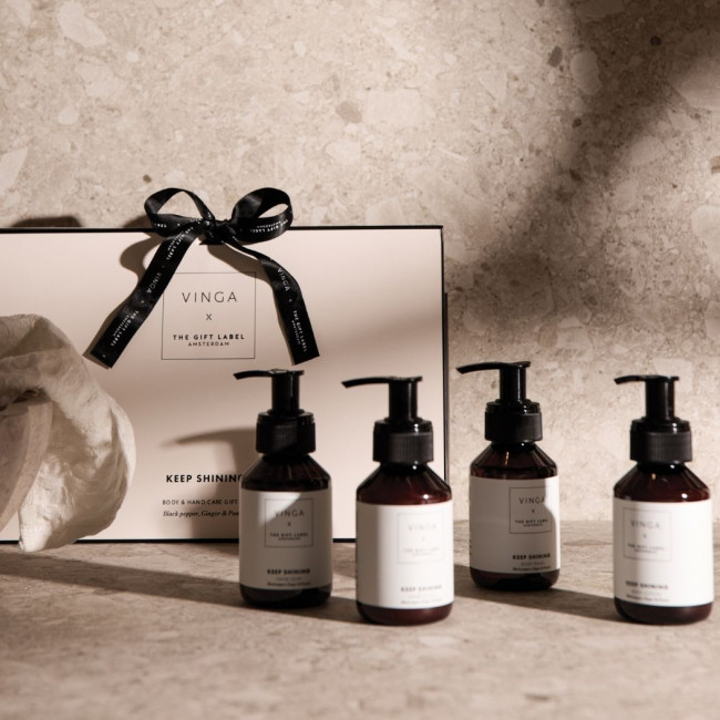 Coffret cadeau pour le corps et les mains VINGA x TGL 
