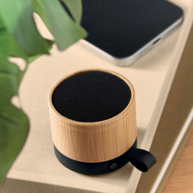 Enceinte Bluetooth personnalisée Recar Bamboo 
