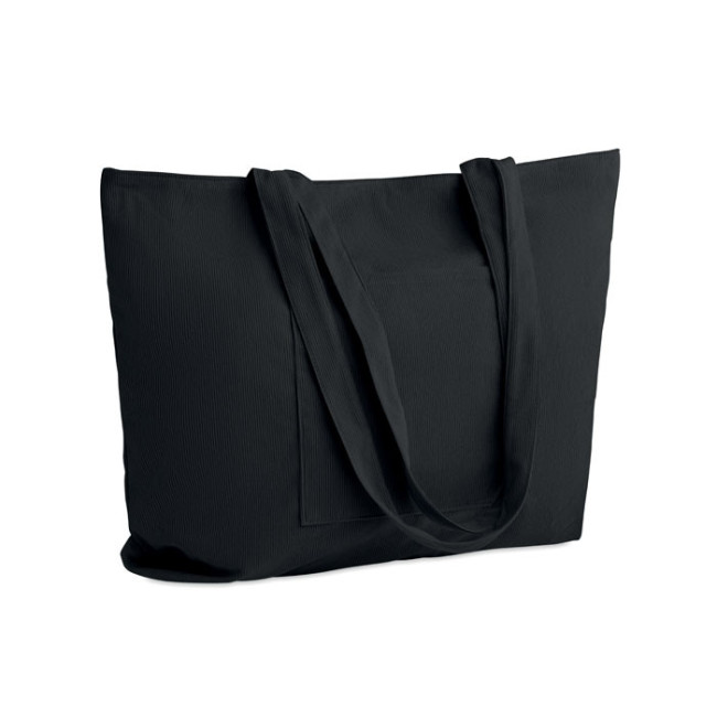 Sac cabas personnalisé en velours côtelé Cordy G 