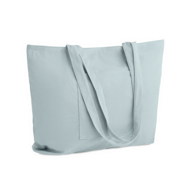 Sac cabas personnalisé en velours côtelé Cordy G 