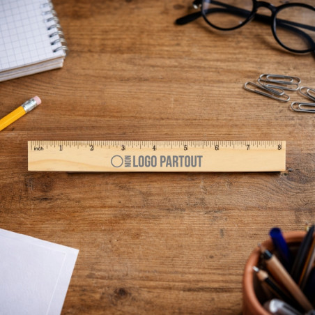 Règle personnalisée en bois RULER20 