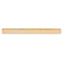 Règle personnalisable en bois RULER30 